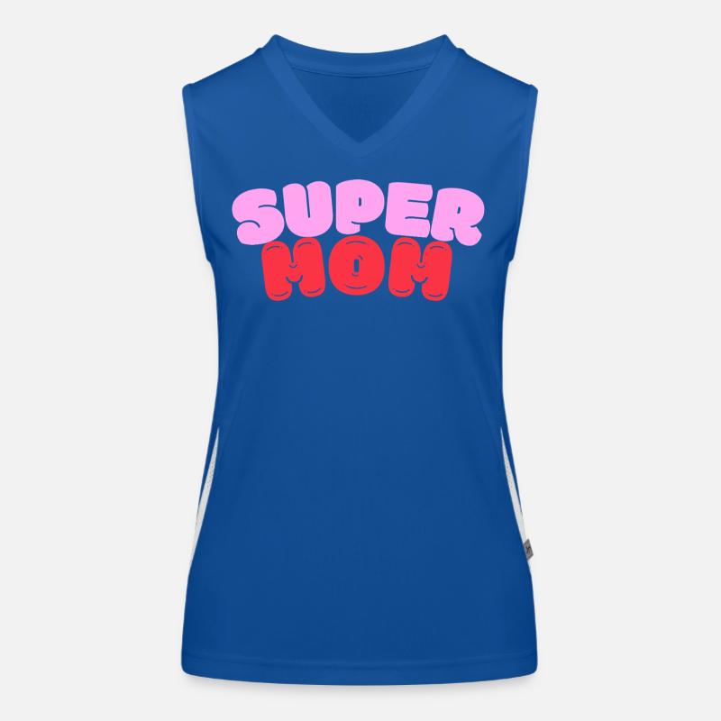 Super maman Débardeur respirant contrasté Femme