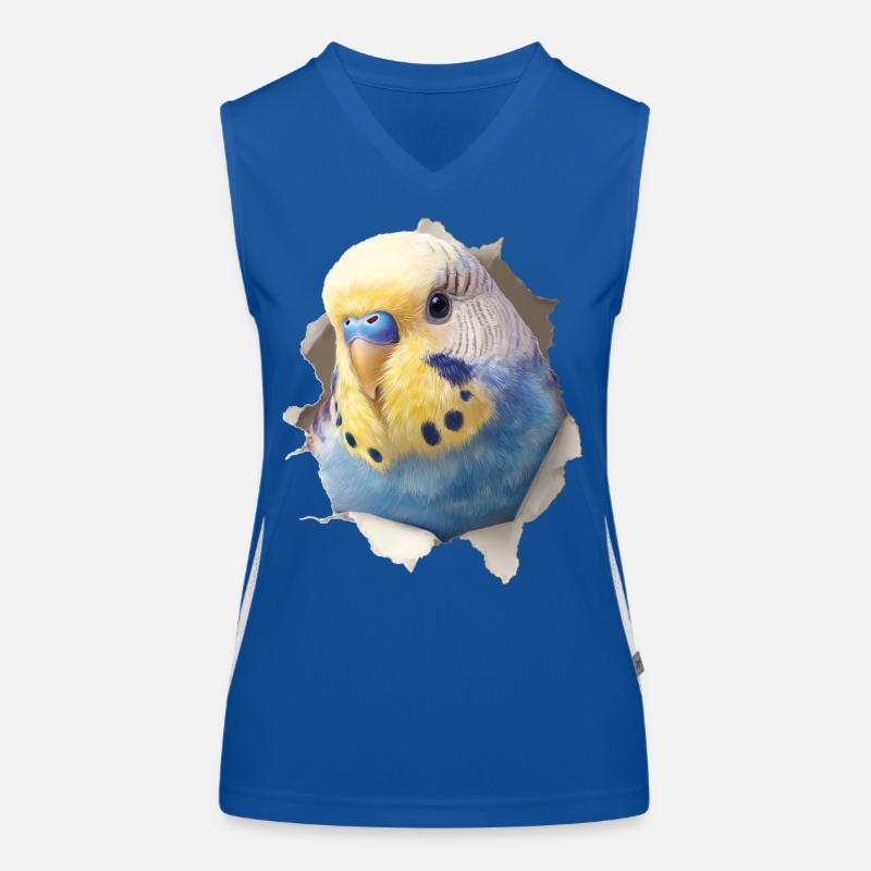 Perruche ondulée Débardeur respirant contrasté Femme