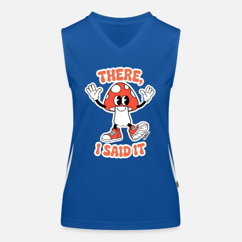 Da, ich habe gesagt, es ist Pilz Funktionelles Kontrast-Tank Top für Frauen