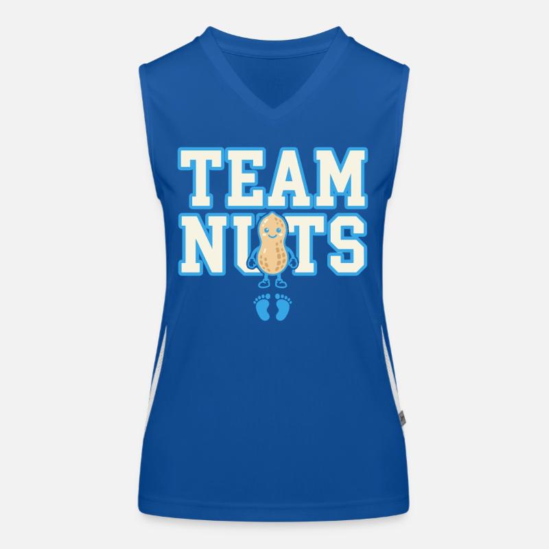 Team Nuts Peanut Design Débardeur respirant contrasté Femme