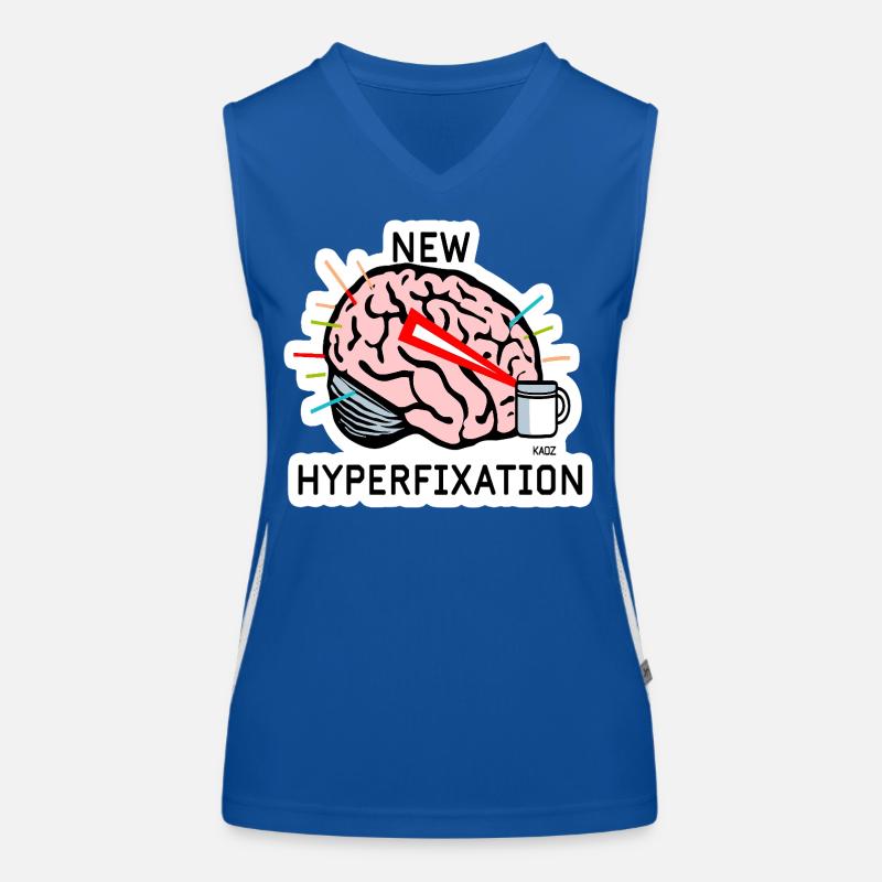 Hyperfix Brain Laser Débardeur respirant contrasté Femme