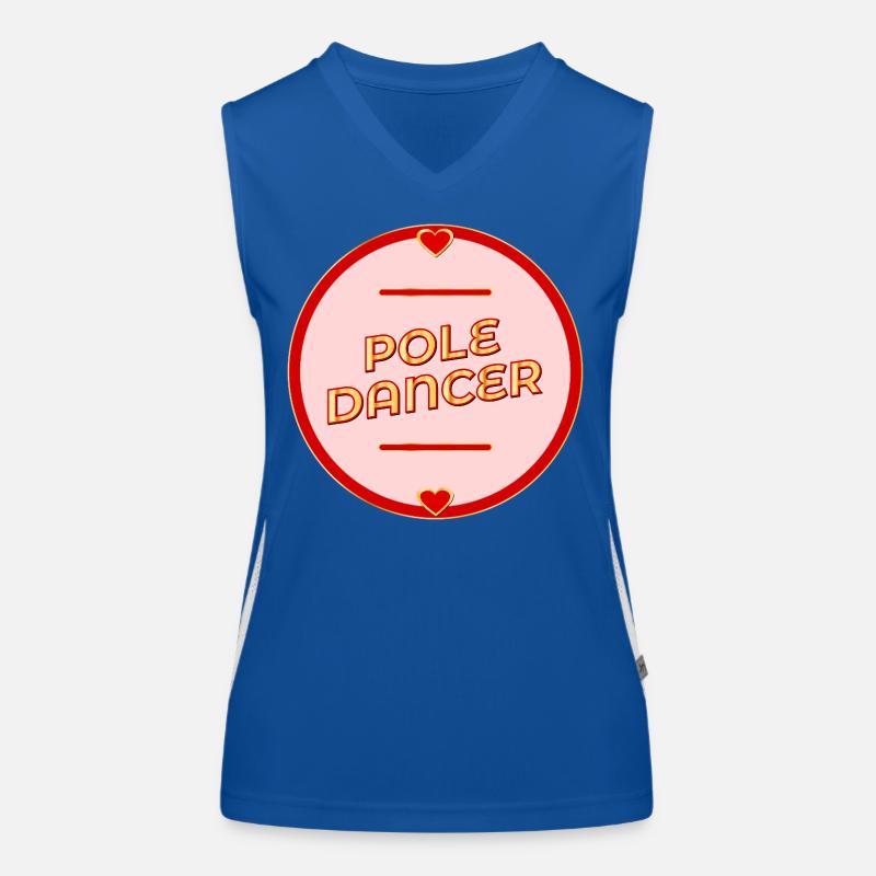 Pole Dance – Tanz Funktionelles Kontrast-Tank Top für Frauen