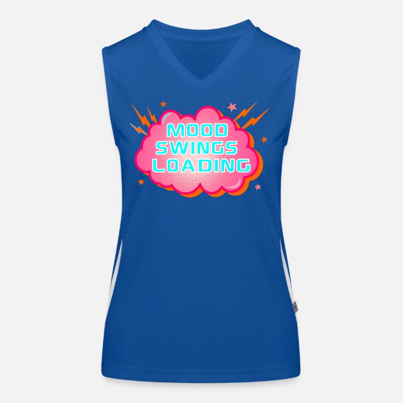 Mood Swings Menopause Women's Functional Contrast Tank Top