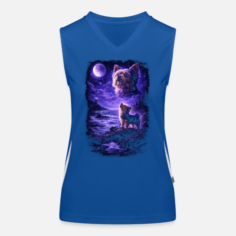 Dog Mom Dog Dad Women's Functional Contrast Tank Top