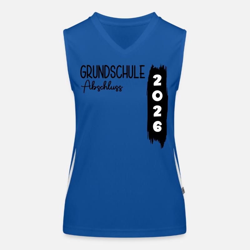 Grundschule Abschluss 2026 Funktionelles Kontrast-Tank Top für Frauen