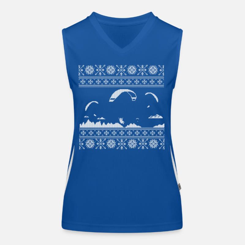 Paraglider Knitting Pattern Women's Functional Contrast Tank Top