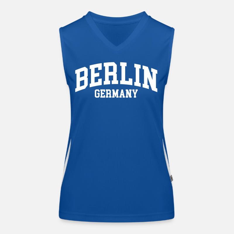 Berlin Funktionelles Kontrast-Tank Top für Frauen