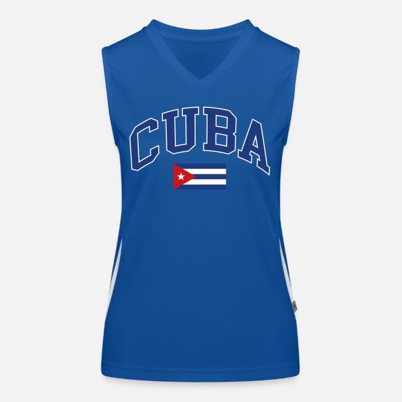 Cuba Débardeur respirant contrasté Femme