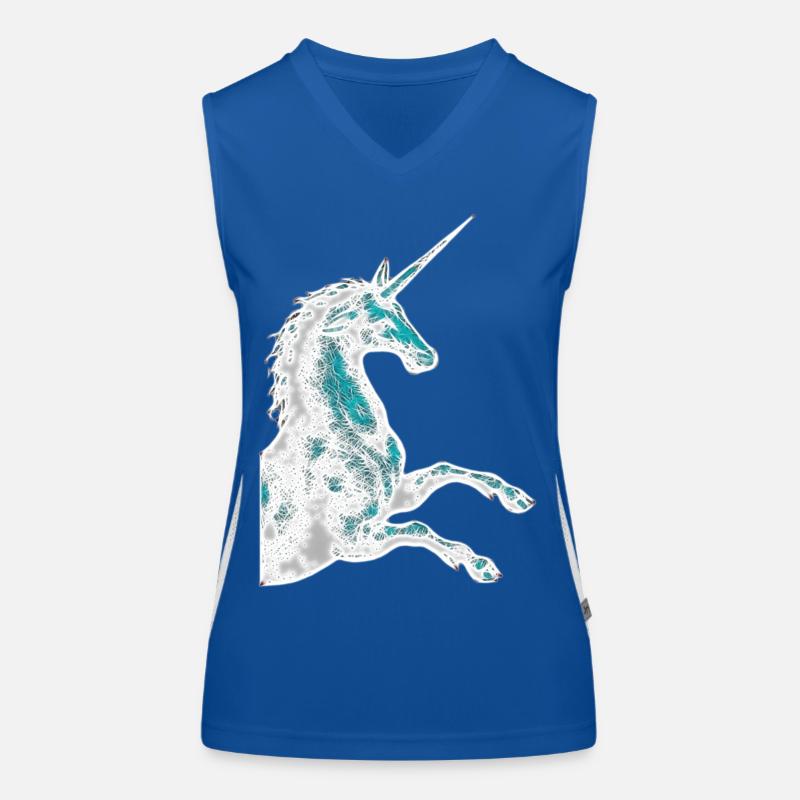 Licorne magique / Esprit Licorne Débardeur respirant contrasté Femme