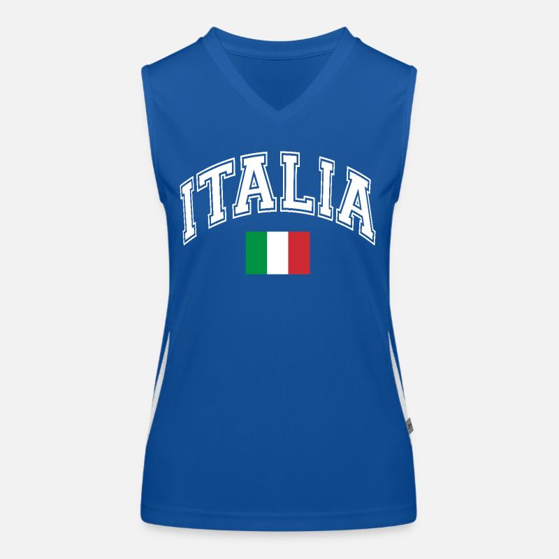 Italy Women's Functional Contrast Tank Top