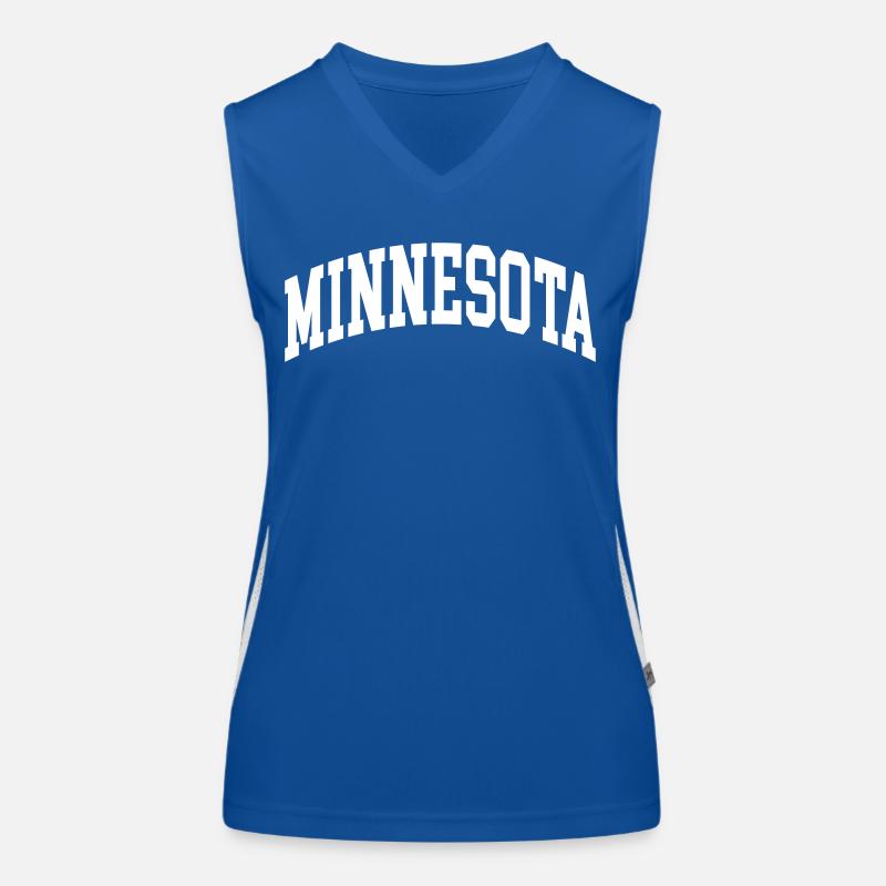 Minnesota Women's Functional Contrast Tank Top
