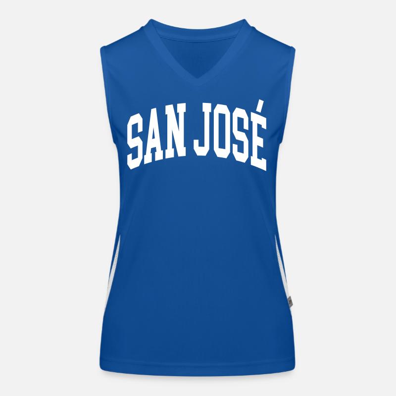 San Jose Women's Functional Contrast Tank Top