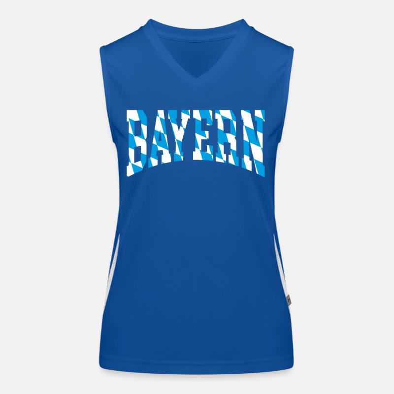 Bayern Funktionelles Kontrast-Tank Top für Frauen