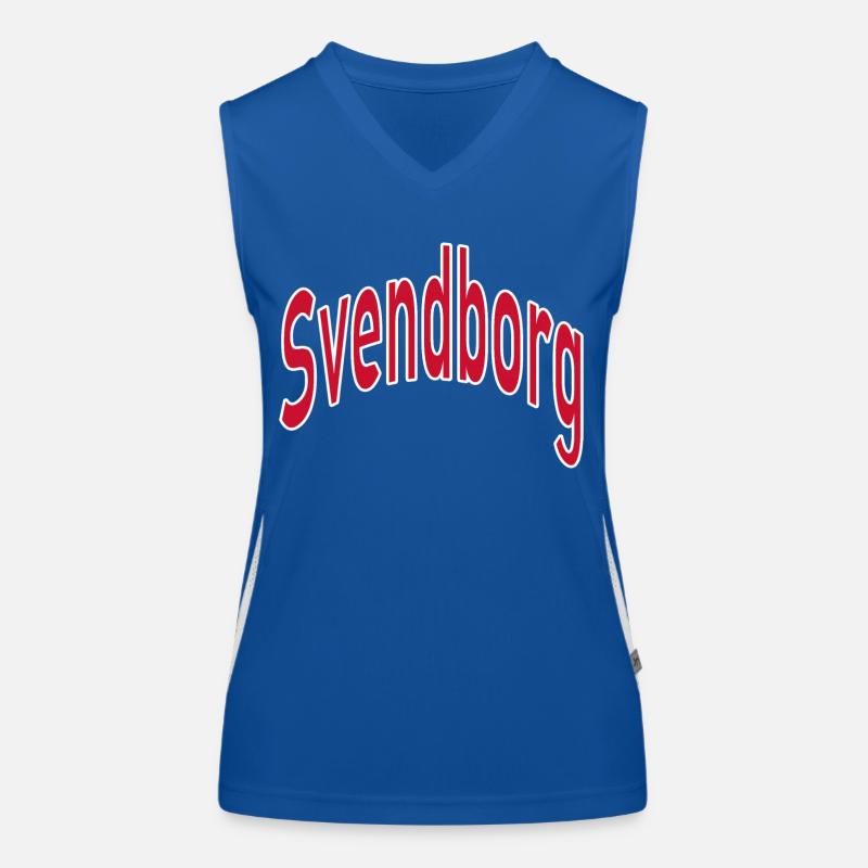 Canton de Svendborg Débardeur respirant contrasté Femme