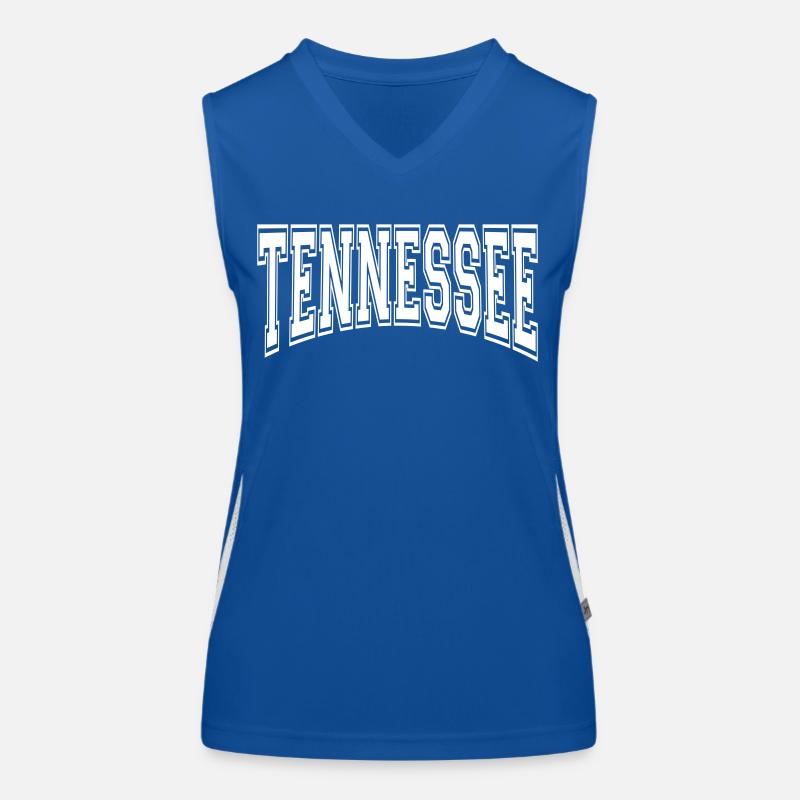 Tennessee Funktionelles Kontrast-Tank Top für Frauen