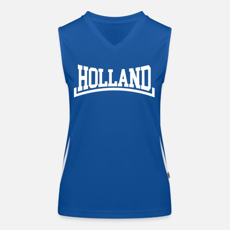 Holland Funktionelles Kontrast-Tank Top für Frauen