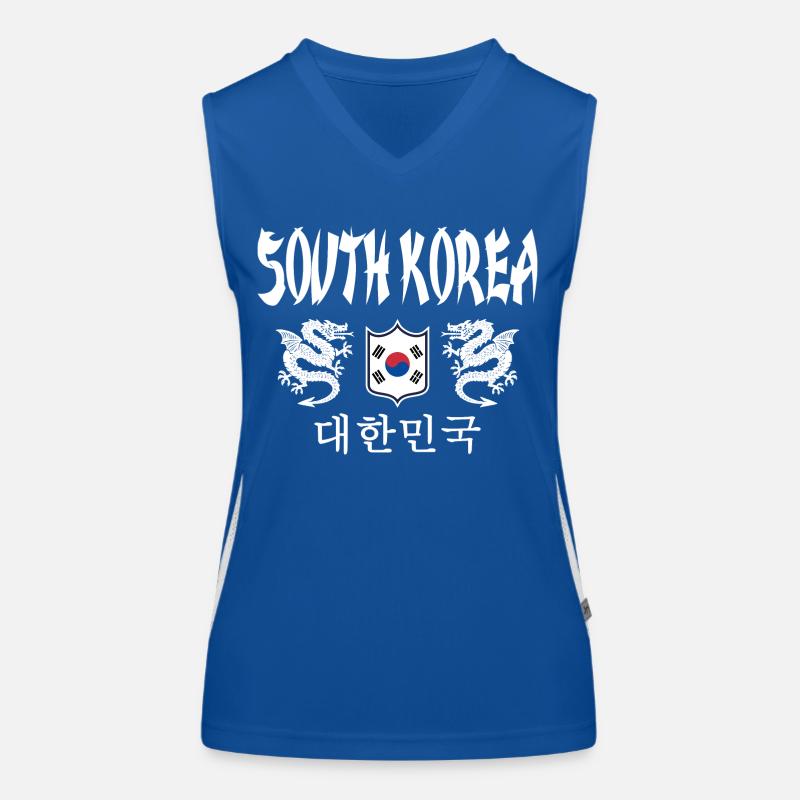 Corée du Sud Débardeur respirant contrasté Femme