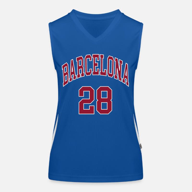 Barcelona 28 Women's Functional Contrast Tank Top