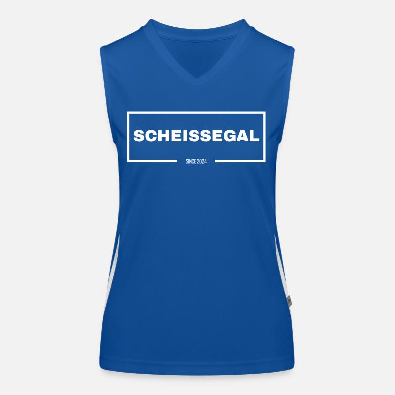SCHEISSEGAL | since 2024 Funktionelles Kontrast-Tank Top für Frauen