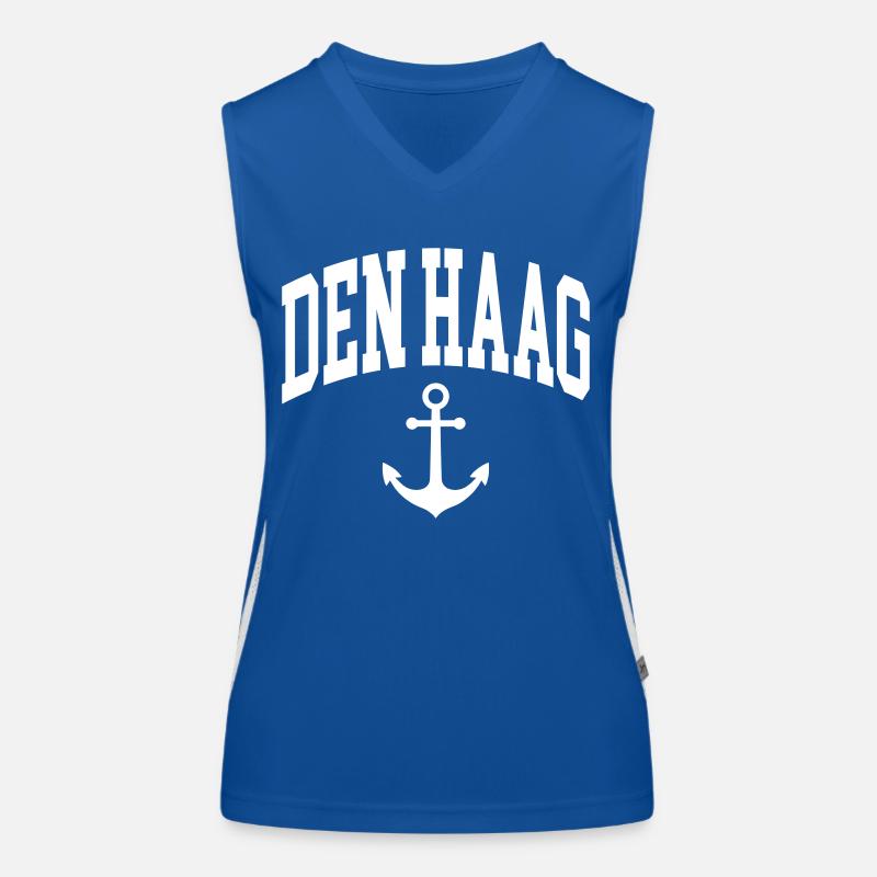 The Hague Anchor Women's Functional Contrast Tank Top