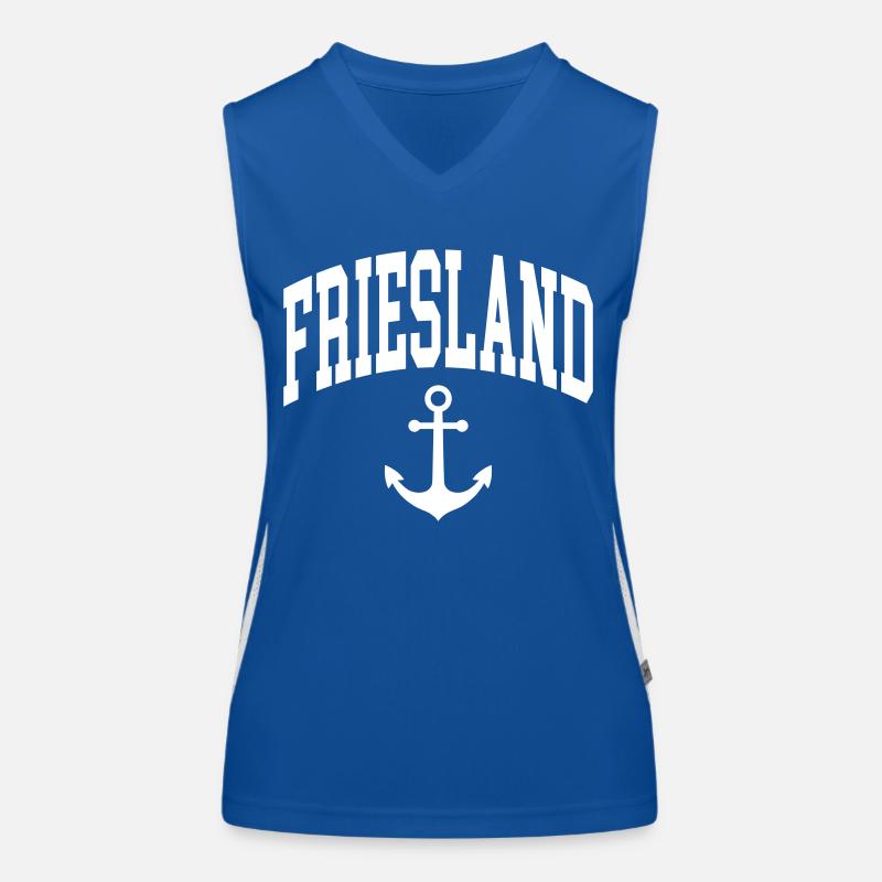 Frise Débardeur respirant contrasté Femme