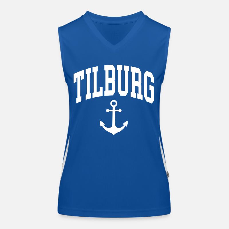 Tilburg Funktionelles Kontrast-Tank Top für Frauen