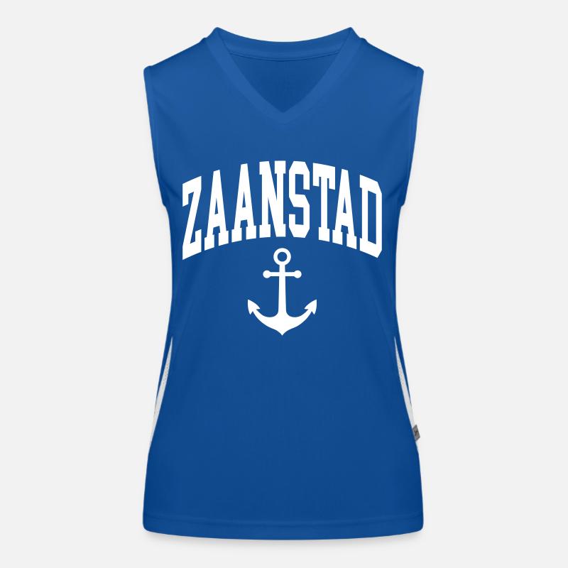 Zaanstad Anchor Women's Functional Contrast Tank Top