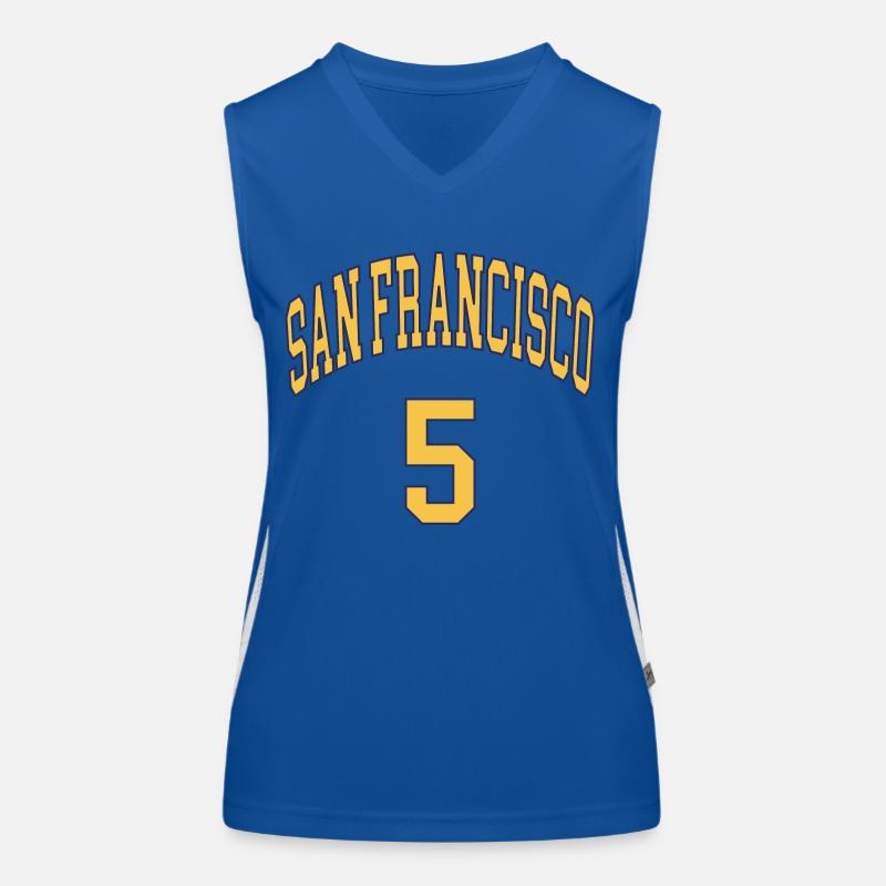 San Francisco 5 Débardeur respirant contrasté Femme