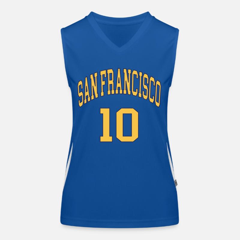 San Francisco 10 Funktionelles Kontrast-Tank Top für Frauen
