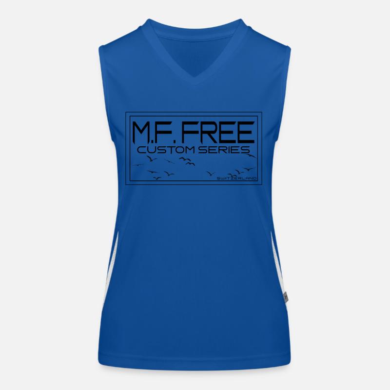 M F Custom Series2 Funktionelles Kontrast-Tank Top für Frauen