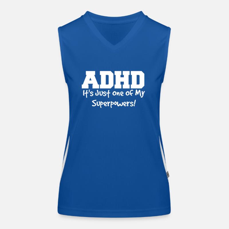 ADHD Women's Functional Contrast Tank Top