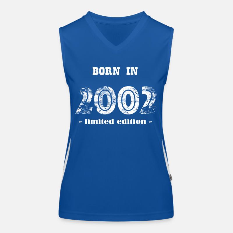 NÉ EN 2002 - édition limitée Débardeur respirant contrasté Femme