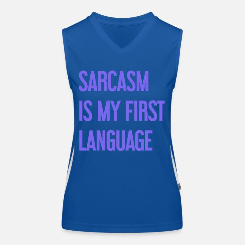 Sarcasm Pro Women's Functional Contrast Tank Top