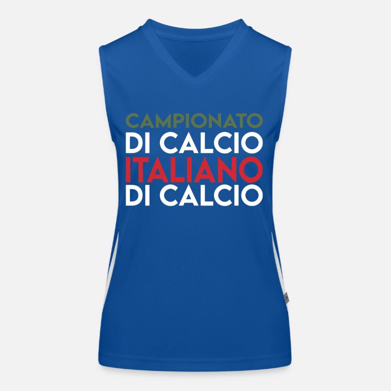 CAMPIONATO ITALIANO Funktionelles Kontrast-Tank Top für Frauen
