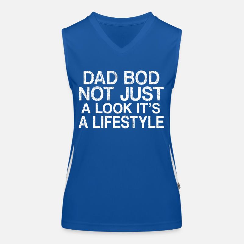 Papa Bod Pas seulement un look, c’est un style de vie Débardeur respirant contrasté Femme