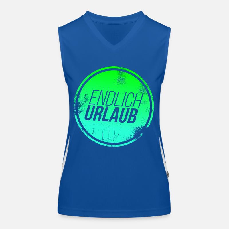 Urlaub Funktionelles Kontrast-Tank Top für Frauen