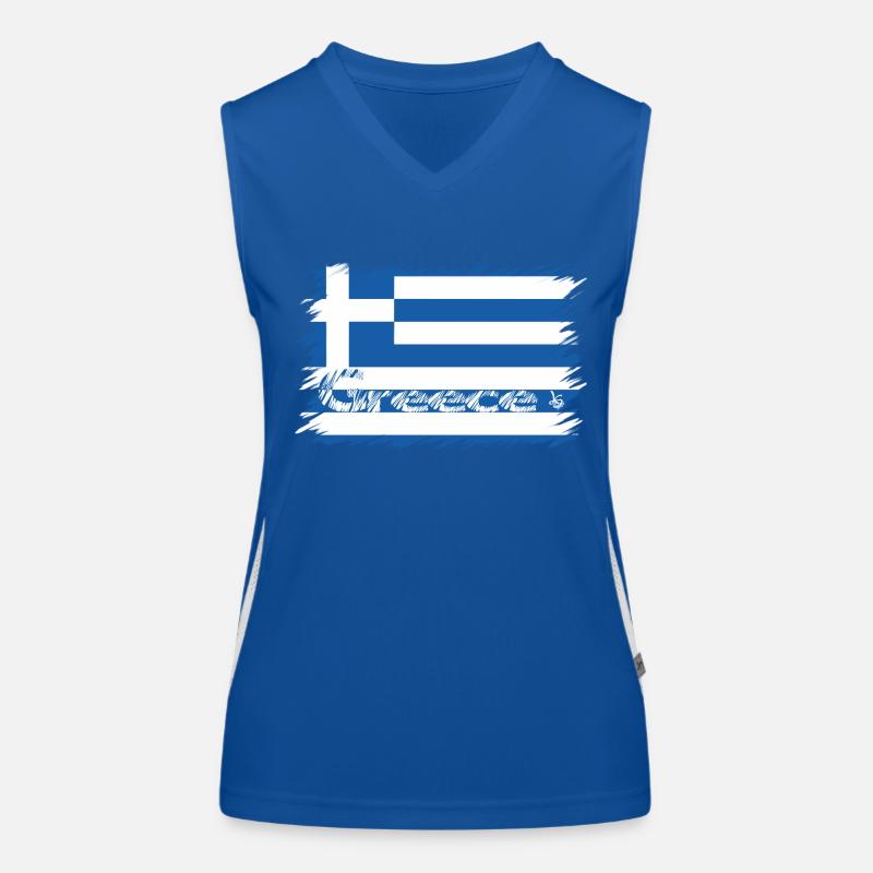 Grèce Débardeur respirant contrasté Femme