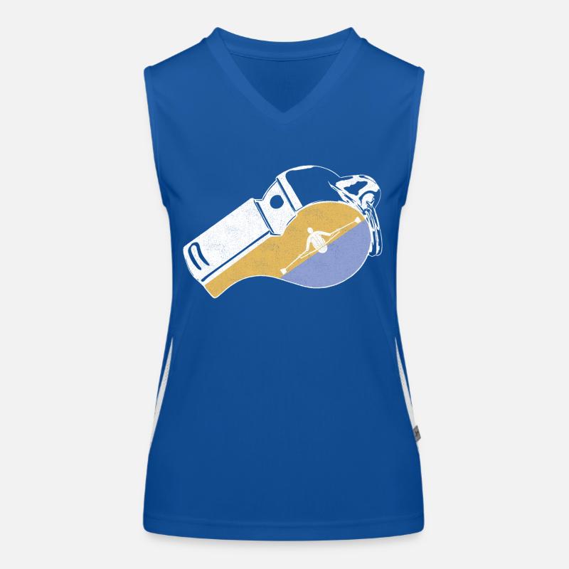 Rudern Funktionelles Kontrast-Tank Top für Frauen
