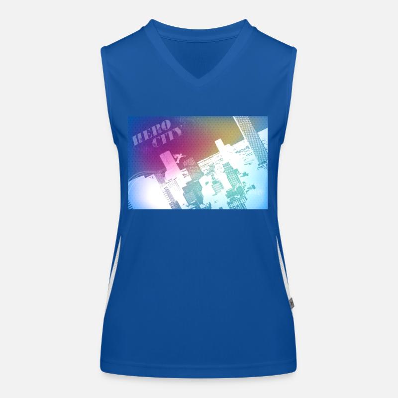 Hero City Women's Functional Contrast Tank Top