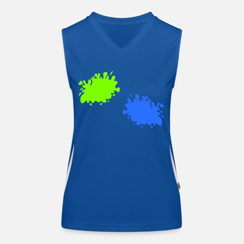 Blots Women's Functional Contrast Tank Top