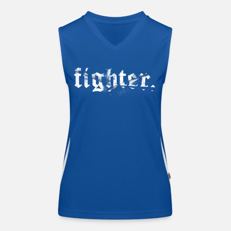 FischerS fighter. broken in weiß Funktionelles Kontrast-Tank Top für Frauen