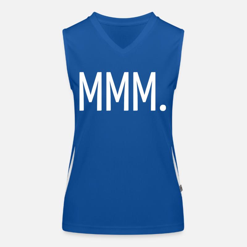 MMM. Débardeur respirant contrasté Femme