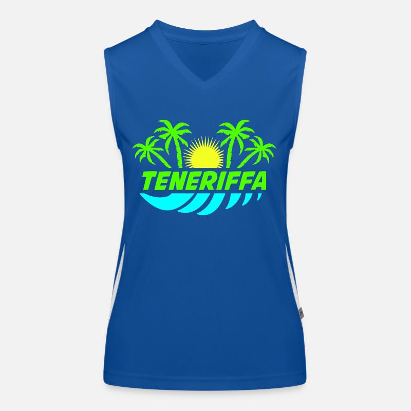 teneriffa Funktionelles Kontrast-Tank Top für Frauen