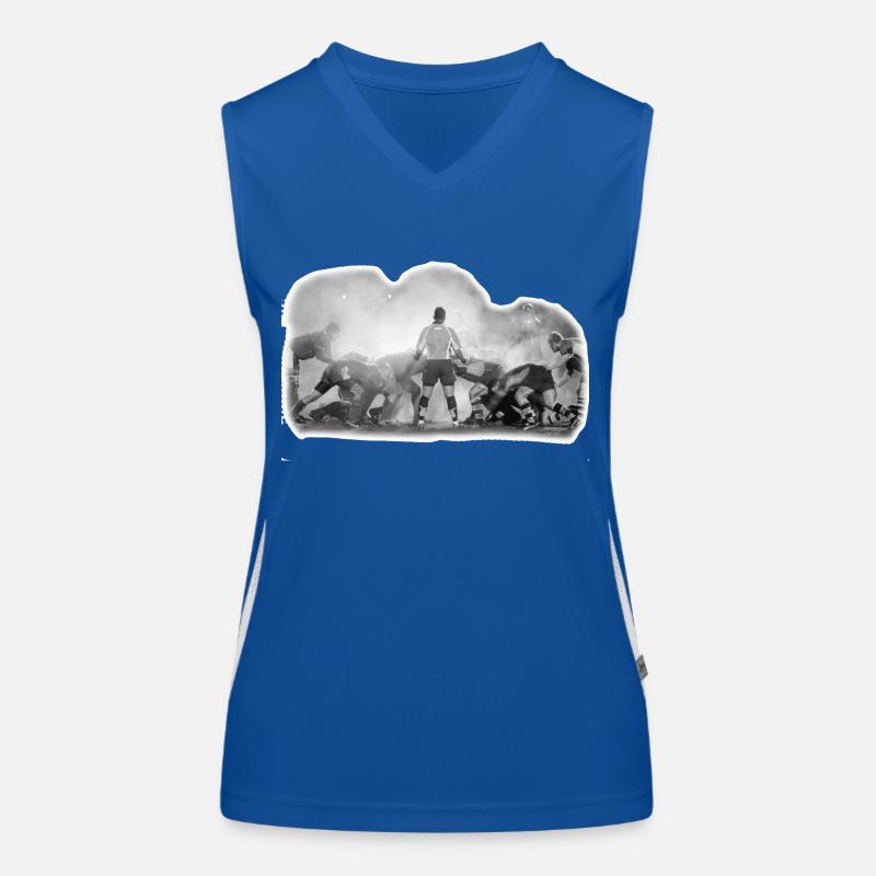 Rugby Scrum Women's Functional Contrast Tank Top