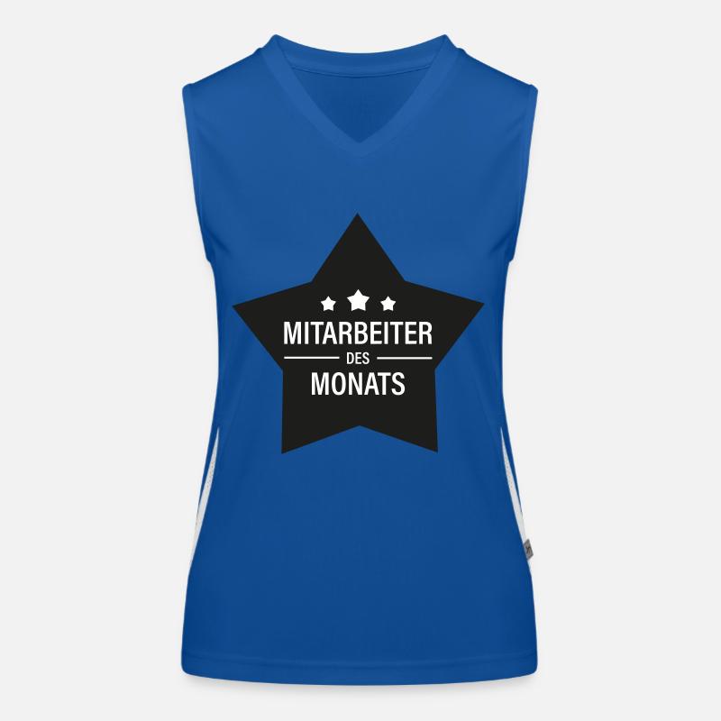 Mitarbeiter des Monats Funktionelles Kontrast-Tank Top für Frauen