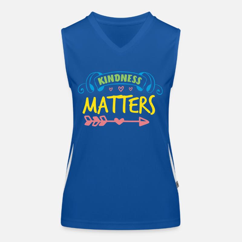 KINDNESS MATTERS Women's Functional Contrast Tank Top