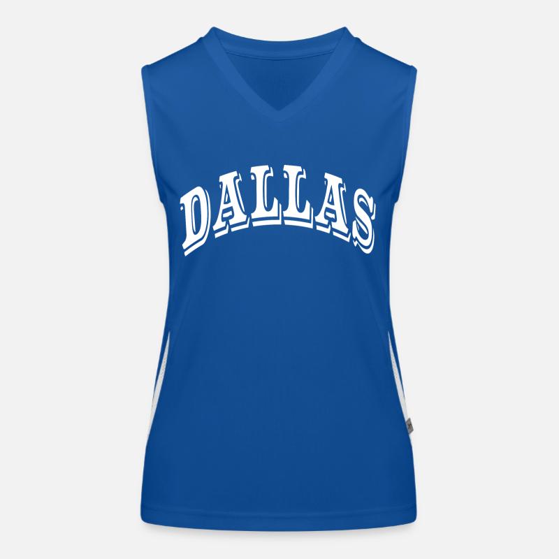 Dallas Débardeur respirant contrasté Femme