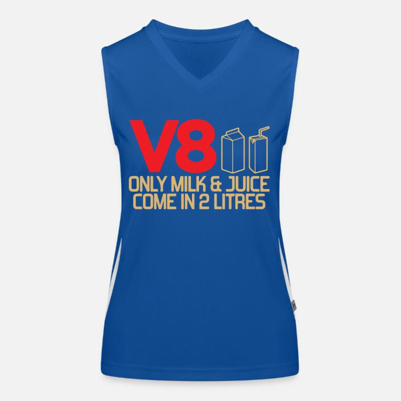 Course automobile Débardeur respirant contrasté Femme