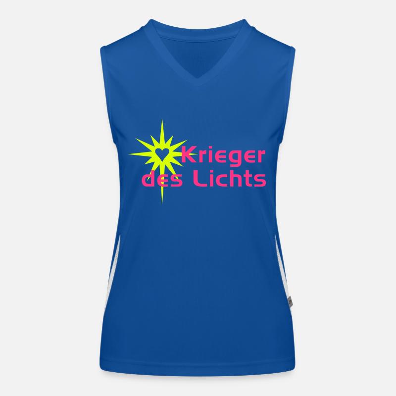 KRIEGER DES LICHTS Funktionelles Kontrast-Tank Top für Frauen