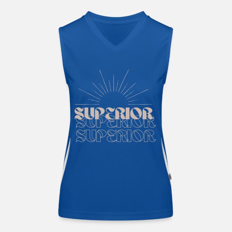 SUPERIOR DESIGN Funktionelles Kontrast-Tank Top für Frauen